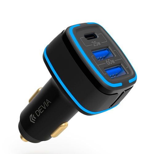 DEVIA FULL FAST CAR CHARGER 85W- شاحن سيارة من ديفيا بقوة 85 واط من ديفيا